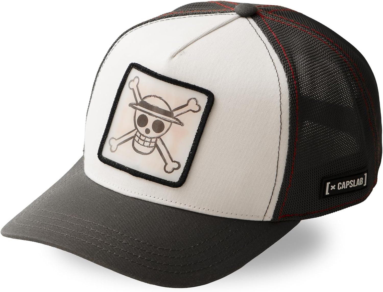 Casquette Trucker One Piece multicolore à snapback – Image 8