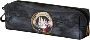 Trousse carrée One Piece Fan 2.2 noire 7 x 22 x 9 cm
