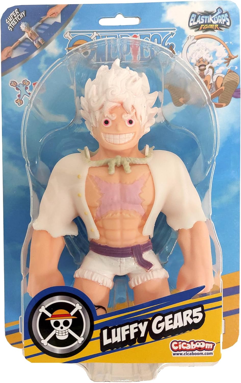 Figurine extensible Luffy Gear One Piece Elastikorps Evolution 13 cm – Image 2