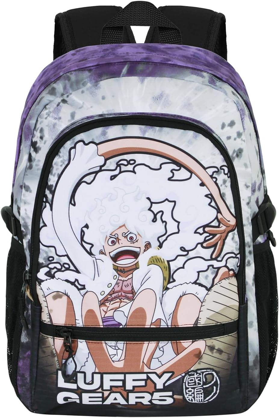 Sac à dos lilas One Piece Luffy Gear 5 Fight FAN 2.2, 24 L – Image 2