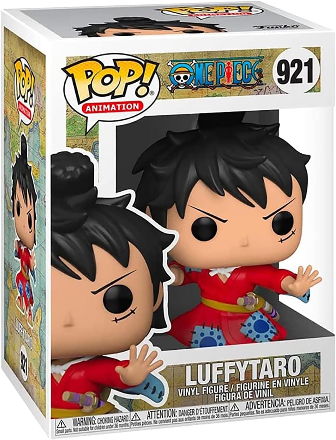 Figurine Pop! Vinyl One Piece, Monkey D. Luffy en kimono
