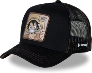 Casquette camionneur noire réglable Luffy One Piece Capslab