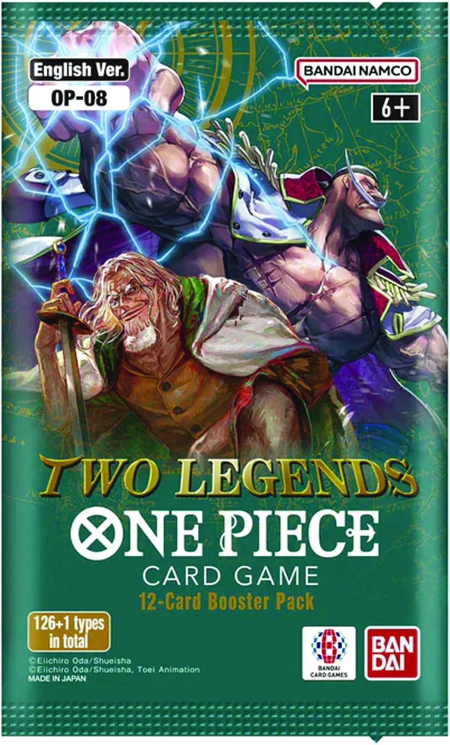 Booster One Piece OP 08 Two Legends en anglais