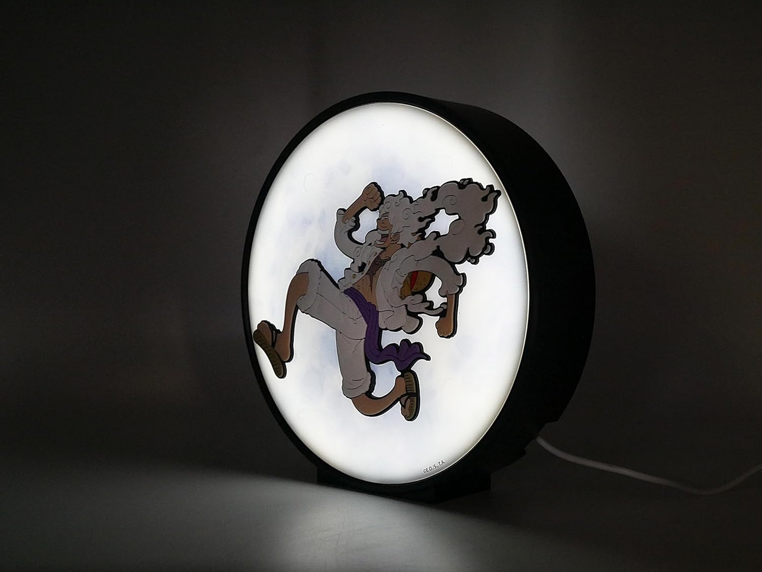 Veilleuse One Piece Luffy Gear 5 lumineuse 20 cm USB-C – Image 4