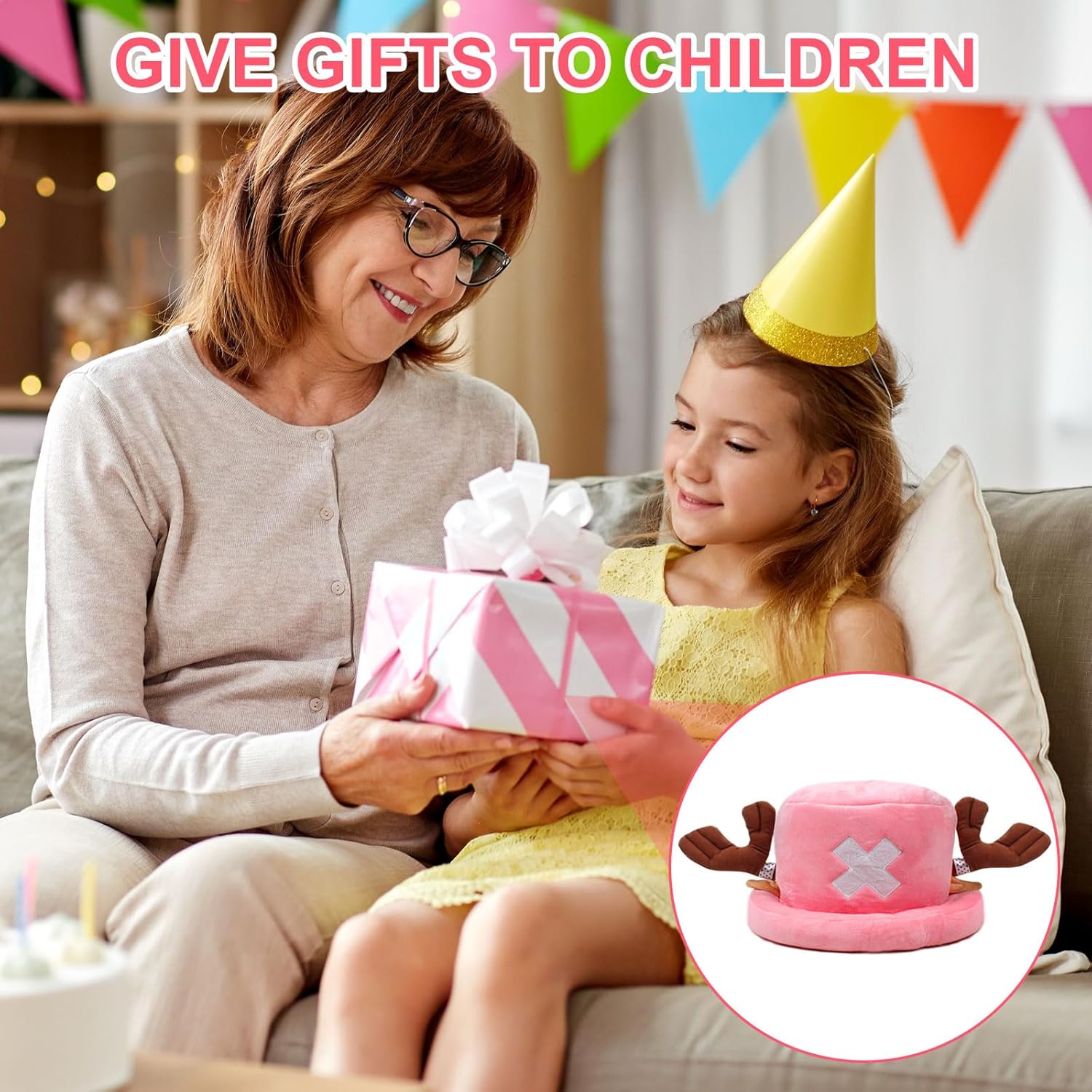 Bonnet en peluche Chopper One Piece pour adulte et enfant – Image 6