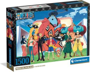 Puzzle One Piece 1500 pièces Compact Box Clementoni 31746