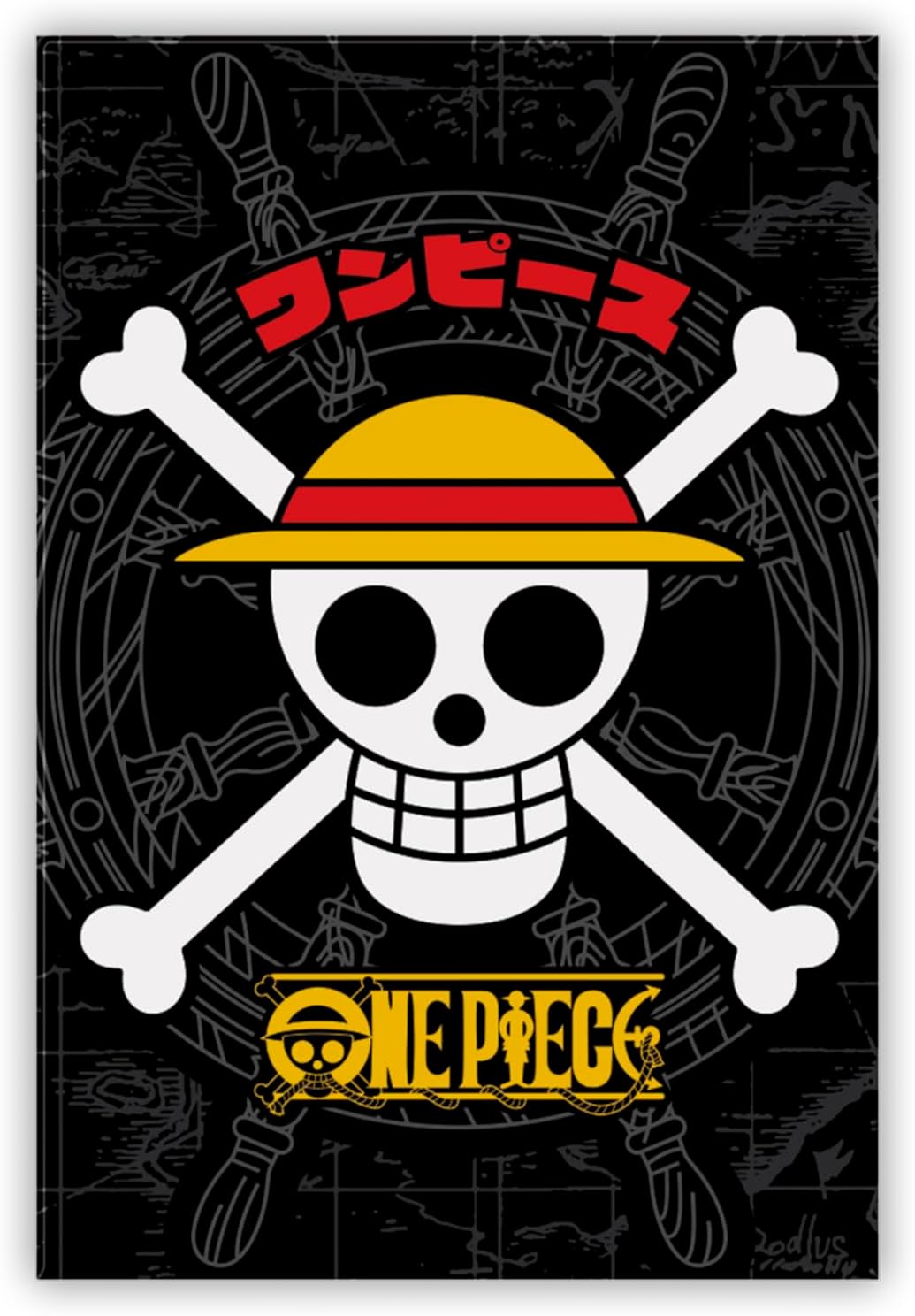 Aimant One Piece Skull Chapeau de Paille ABYstyle