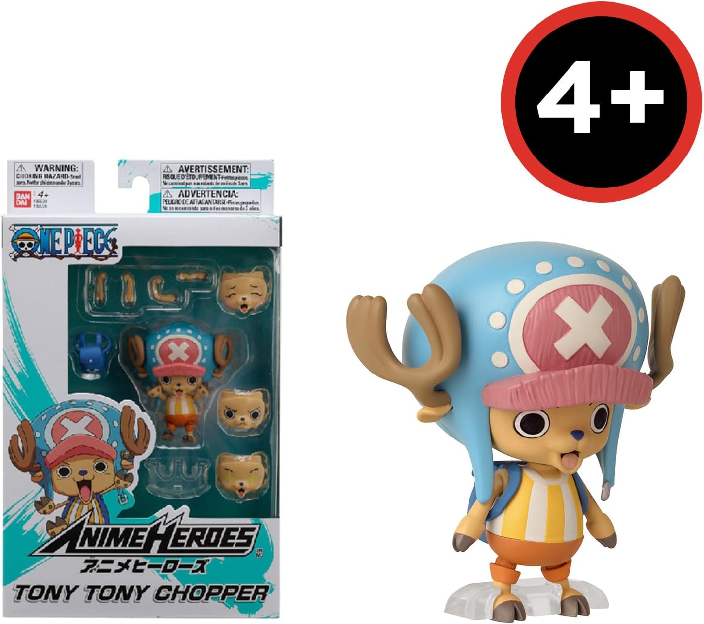 Figurine articulée Tony Tony Chopper One Piece avec accessoires 7 cm – Image 6