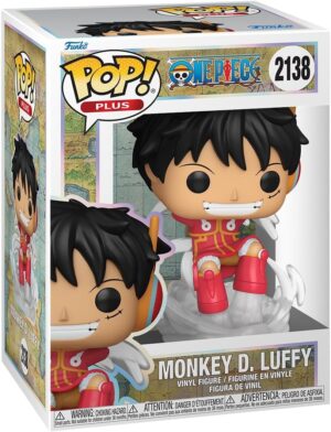Figurine vinyle Funko Pop! Plus One Piece Monkey D. Luffy Egg 9,5 cm