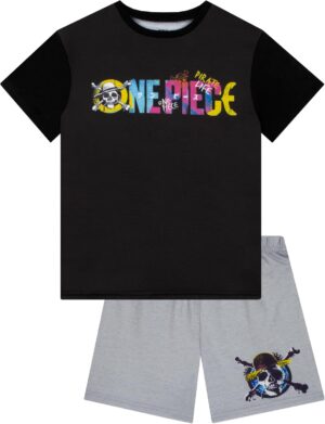 Pyjama court garçon One Piece à manches courtes pour enfant