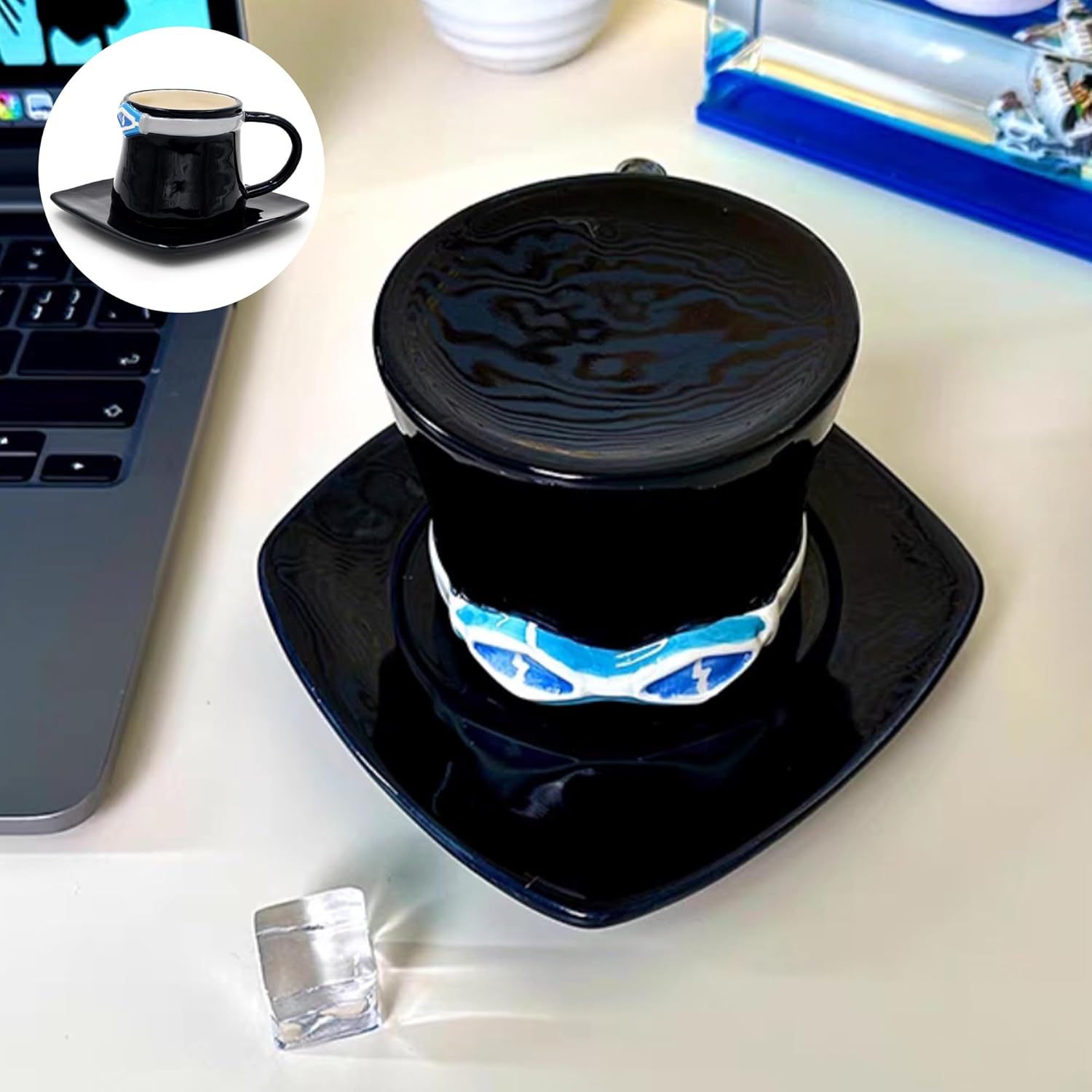 Tasse One Piece Sabo en céramique dolomite – Image 6