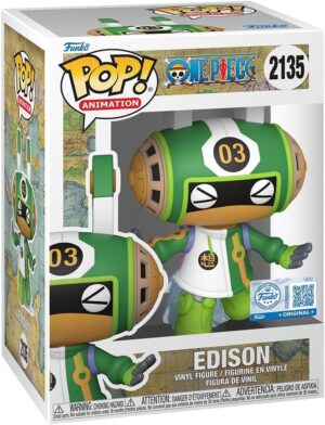 Figurine Edison One Piece Funko Pop! en vinyle 9,5 cm
