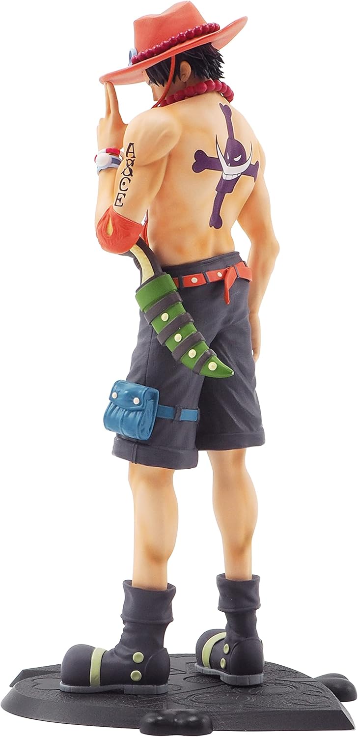 Figurine One Piece Portgas D. Ace en PVC avec socle – Image 3
