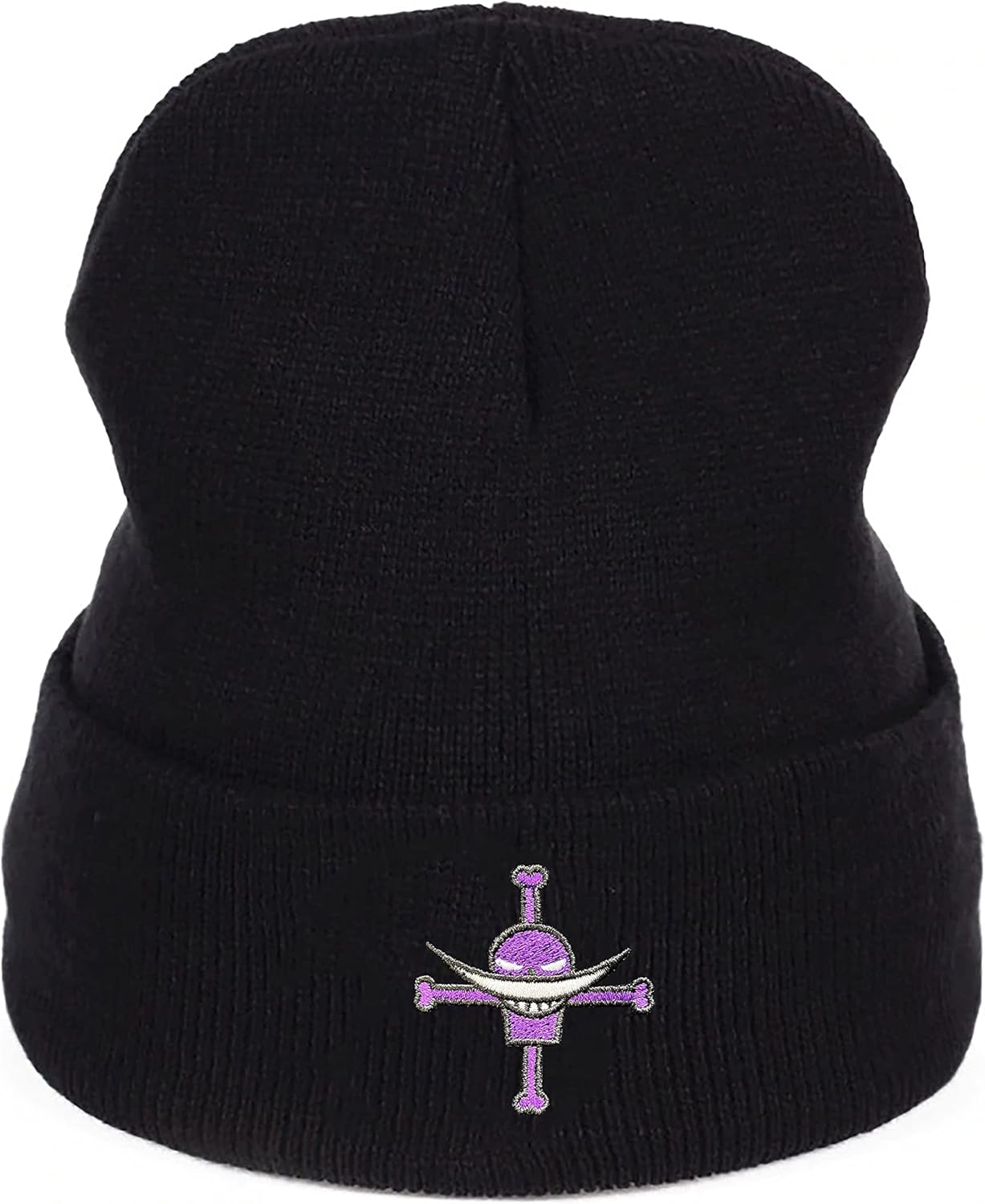 Bonnet d'hiver One Piece Luffy avec logo Whitebeard en 100% acrylique – Image 3