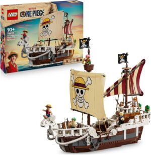 LEGO One Piece Vogue Merry 75639 avec 5 minifigurines de Luffy, Zoro et Nami