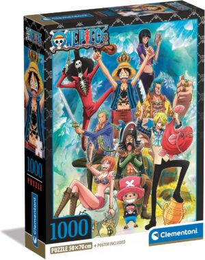 Puzzle One Piece 1000 pièces avec poster 39920