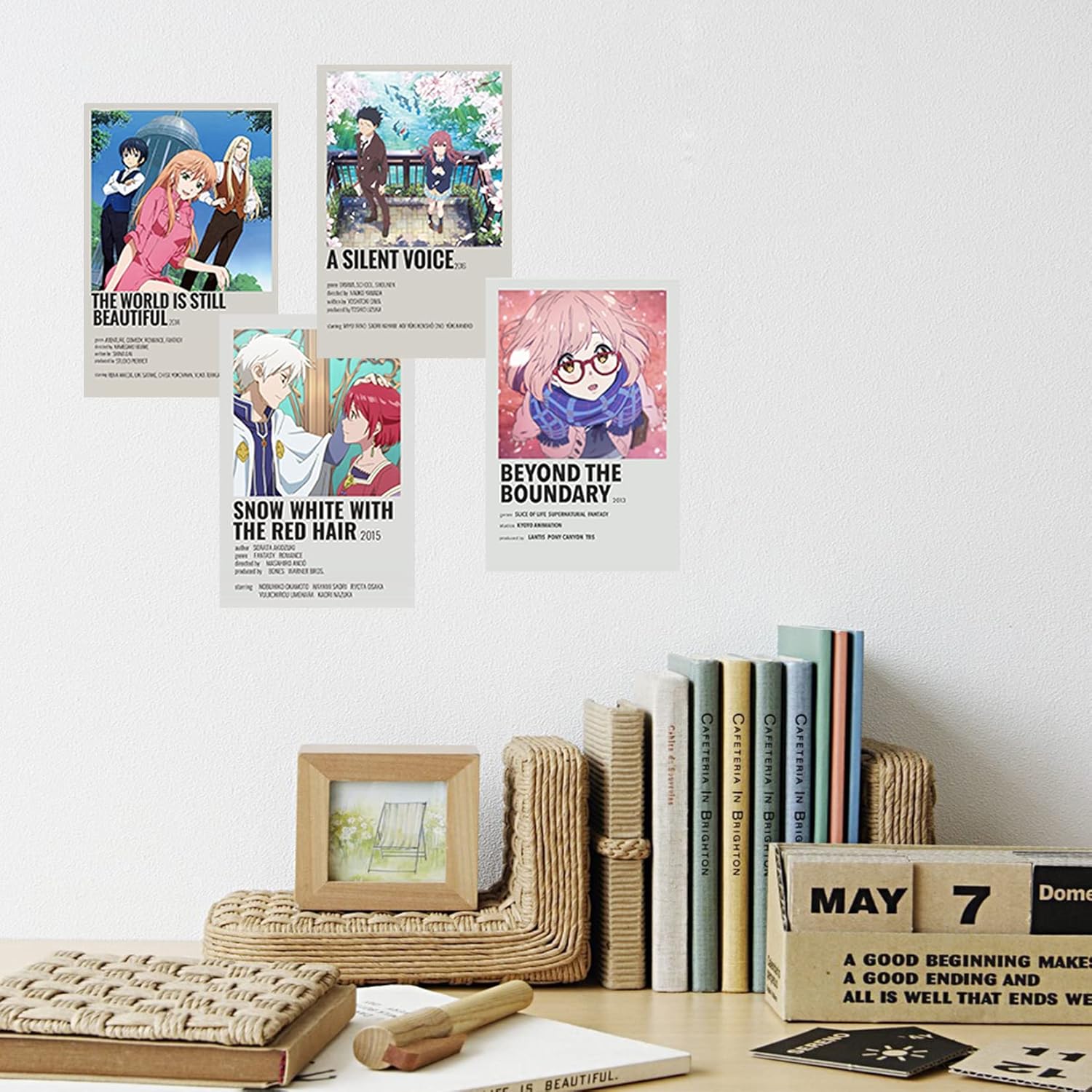 Set de 50 posters autocollants One Piece 15x10 cm déco murale – Image 6