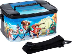 Sacoche lunch bag One Piece Konix bleue pour Nintendo Switch, Switch Lite et Switch OLED