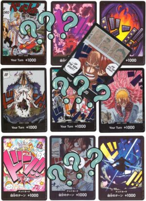 One Piece lot de 10 cartes DON holo Alt Art anglais/japonais