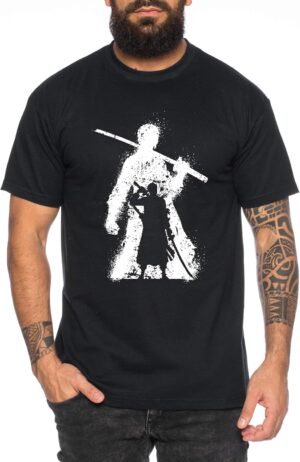 T-shirt homme One Piece Luffy et Zoro à imprimé agréable