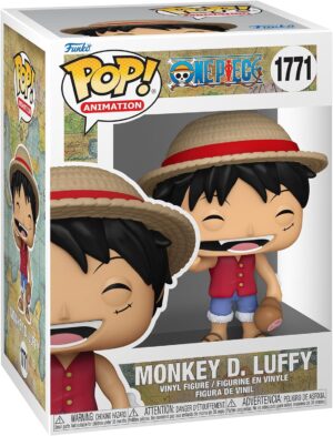 Figurine Pop One Piece Monkey D. Luffy en vinyle multicolore