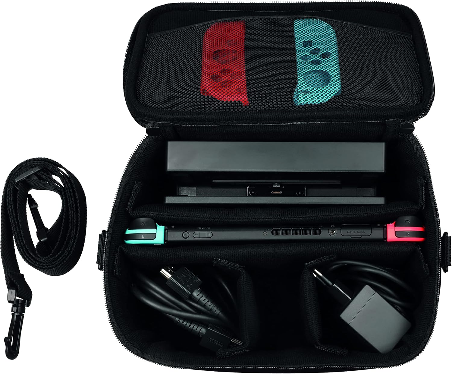 Sacoche lunch bag One Piece Konix bleue pour Nintendo Switch, Switch Lite et Switch OLED – Image 2