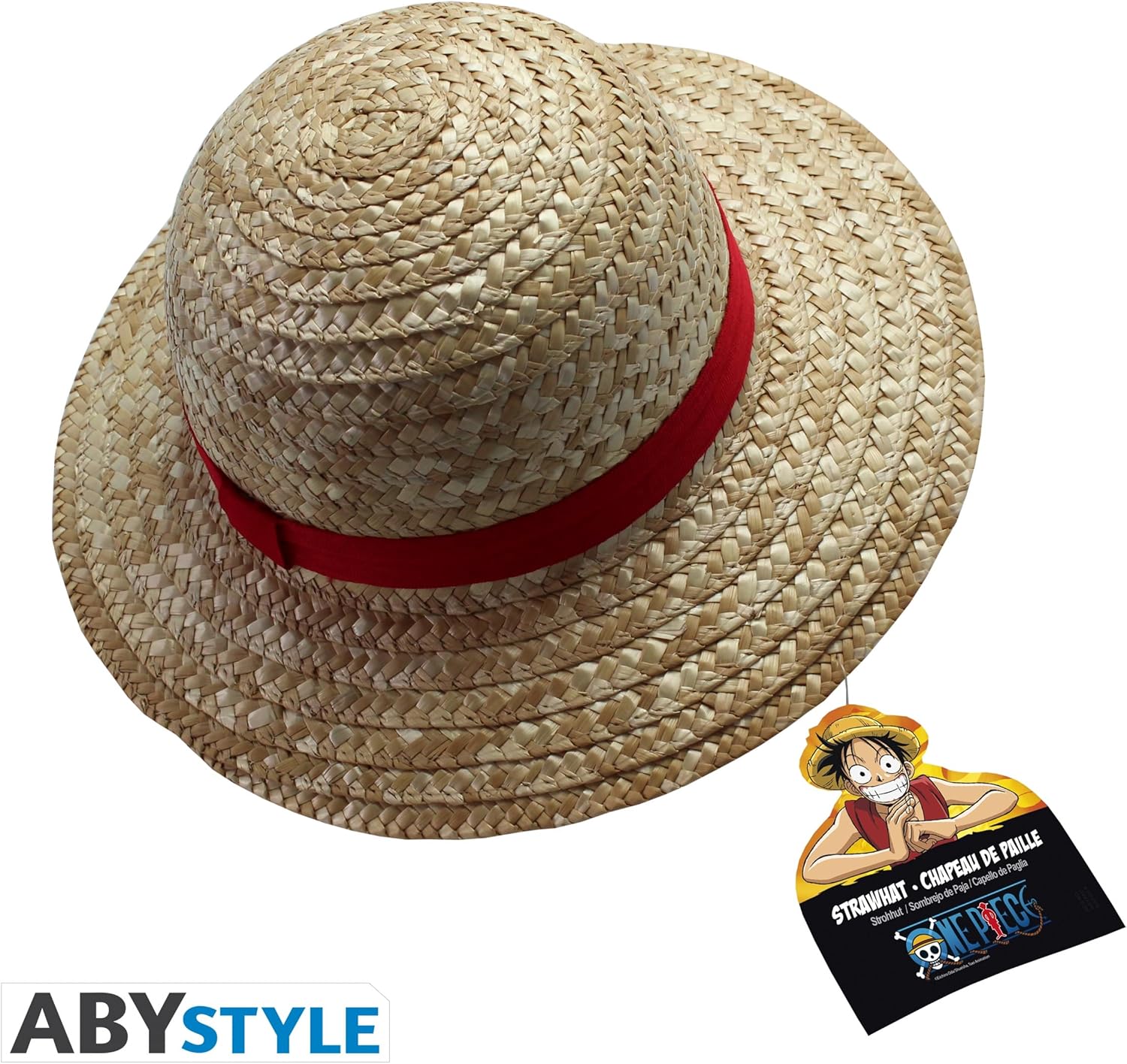 Chapeau de paille Luffy One Piece taille L ABYstyle – Image 3