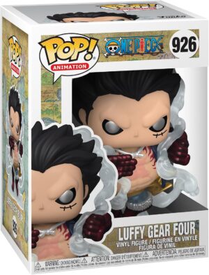 Figurine Funko Pop One Piece Luffy Gear 4 métallique en vinyle