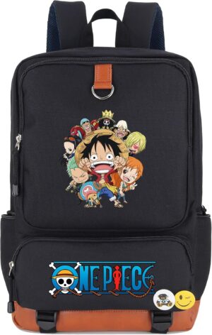 Sac à dos One Piece 18L noir pour ordinateur portable 15,6