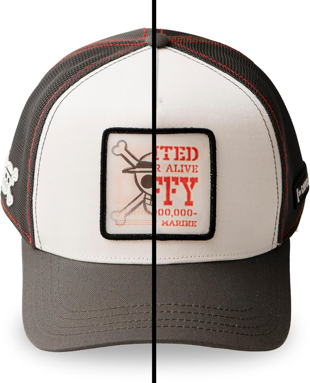 Casquette Trucker One Piece multicolore à snapback – Image 7
