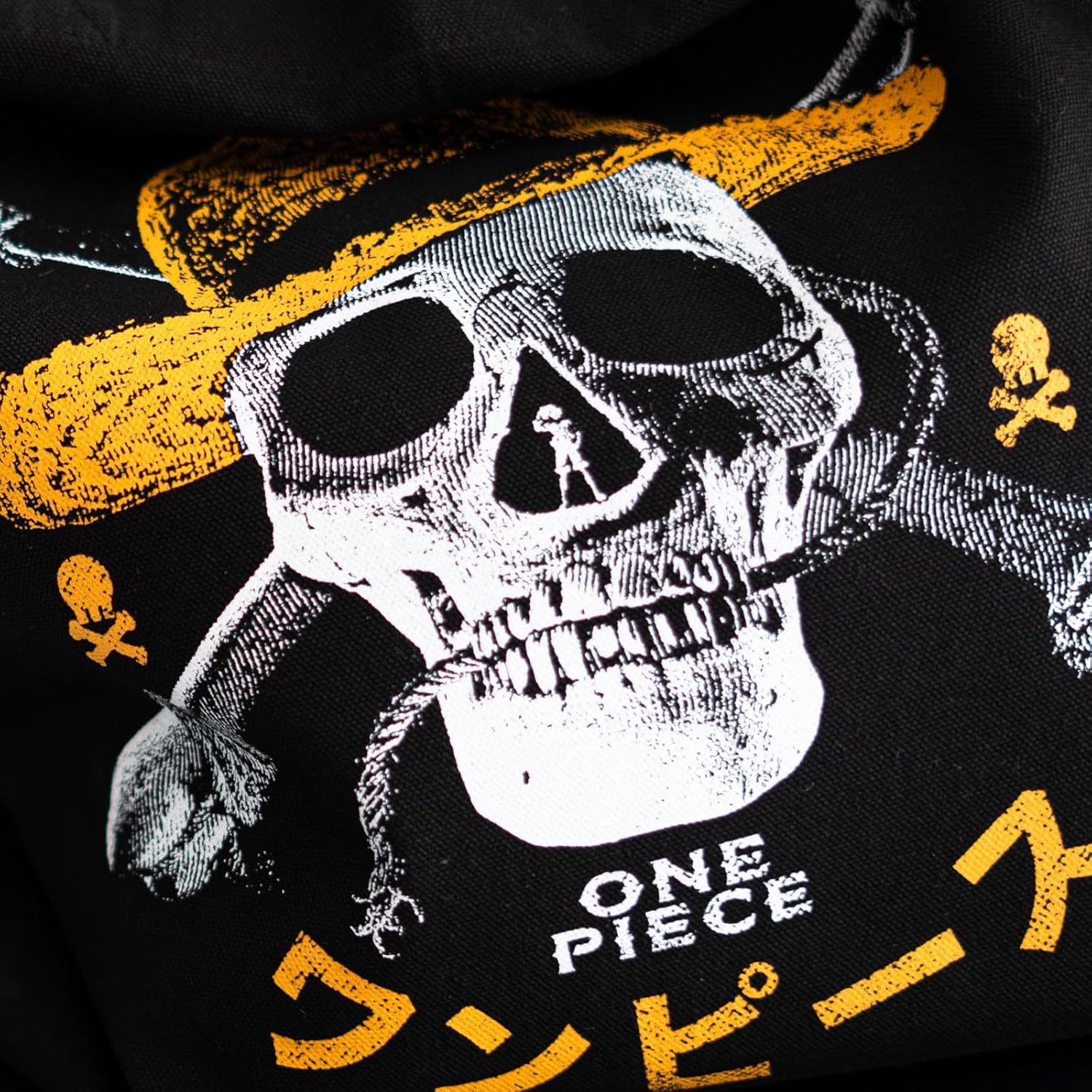 Sac cabas One Piece Jolly Roger en coton 37 x 39 x 10 cm – Image 7