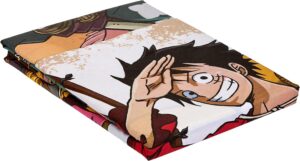 Parure de lit réversible One Piece en 100% Coton, 135 x 200 cm et 80 x 80 cm