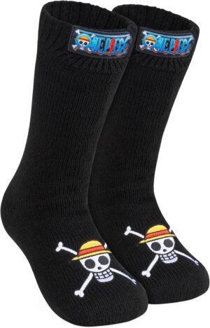 Chaussettes chaussons antidérapantes fourrées One Piece taille unique 36-40