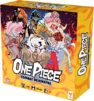 Jeu One Piece Combats de Pirates avec plateau et deck building, 2 à 6 joueurs