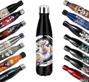 Gourde isotherme One Piece Luffy Gear 5 500ml en acier inoxidable