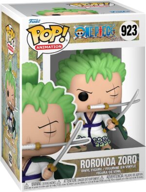 Figurine Pop! Vinyl Roronoa Zoro One Piece en vinyle 9,5 cm
