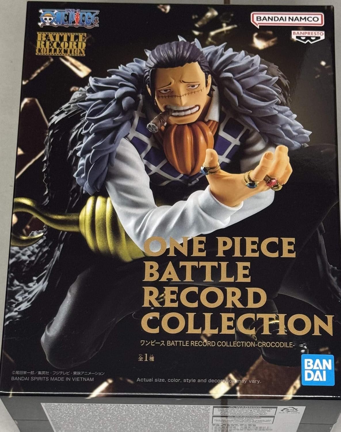 Figurine Crocodile One Piece Battle Record Collection 8 cm Banpresto