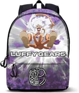 Sac à dos One Piece Luffy Gear 5 lilas 12 L