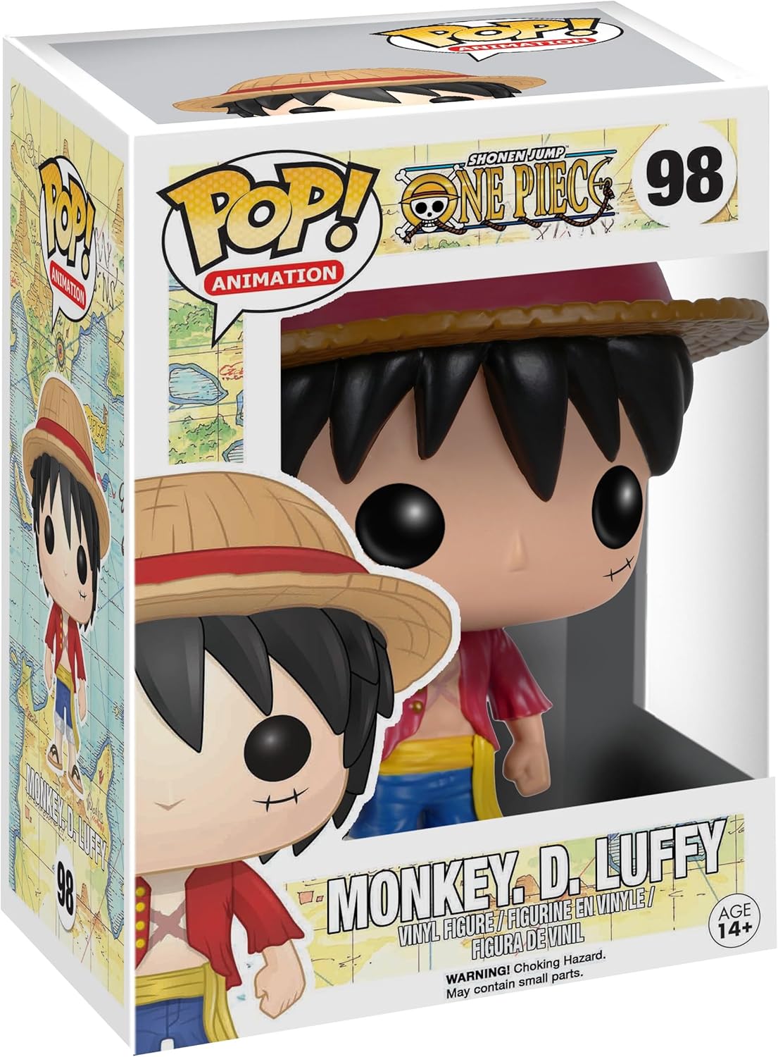 Figurine vinyle Monkey D. Luffy One Piece Funko Pop 9,5 cm
