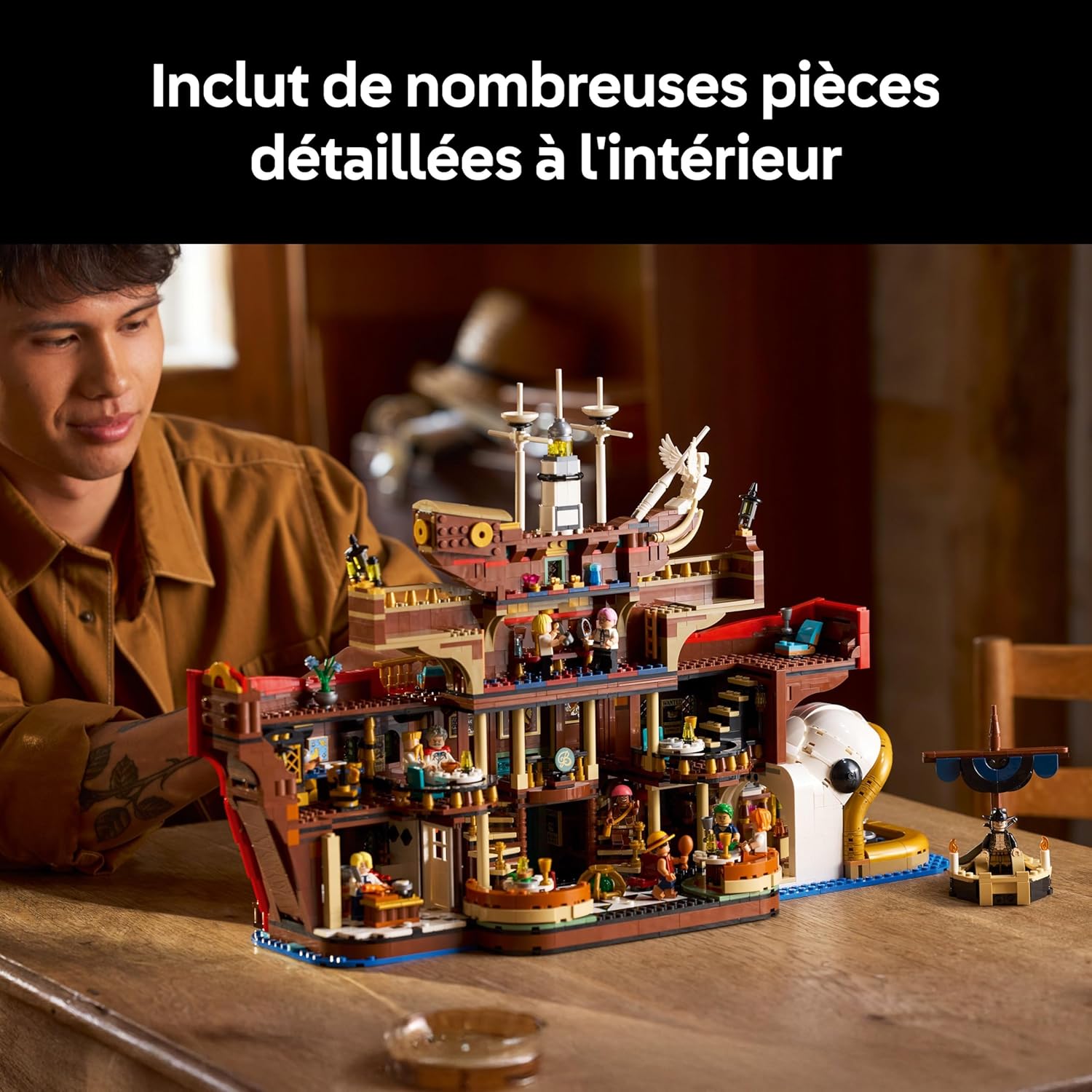 LEGO ONE PIECE Baratie 75640 avec 10 minifigurines dont Luffy – Image 3
