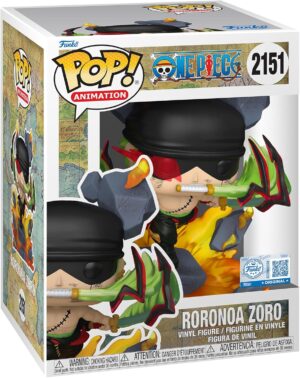 Figurine Funko Pop Premium One Piece Roronoa Zoro King of Hell 9,5 cm