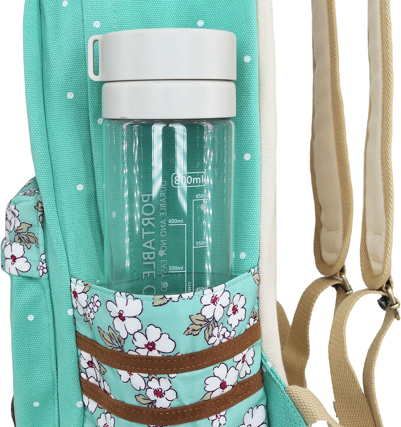 Sac à dos One Piece Roffatide 16 L en toile avec logo lumineux vert – Image 5