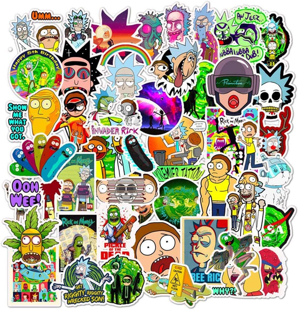 Pack de 50 autocollants One Piece vinyliques imperméables Cartoon Design – Image 5