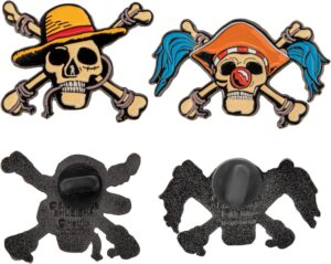 Pins One Piece Luffy et Buggy en broche