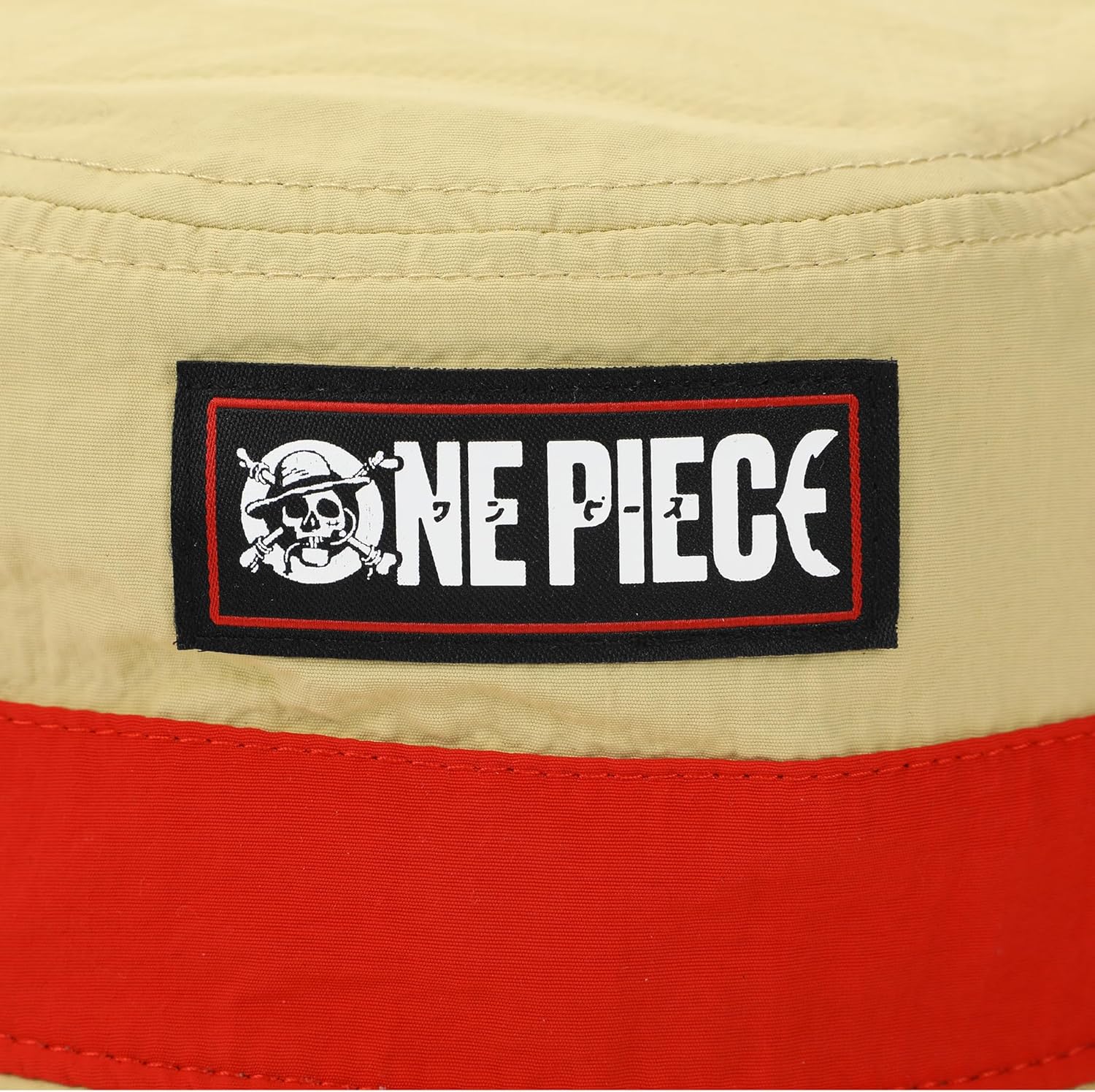 Chapeau bucket tan Ace One Piece Live Action adulte avec poche latérale – Image 2