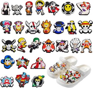 Pins One Piece pour Crocs, 27 charms en PVC