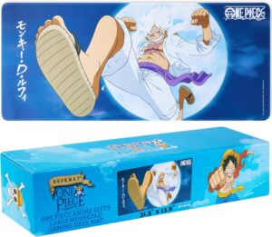 Tapis de souris XXL One Piece bleu 80 x 35
