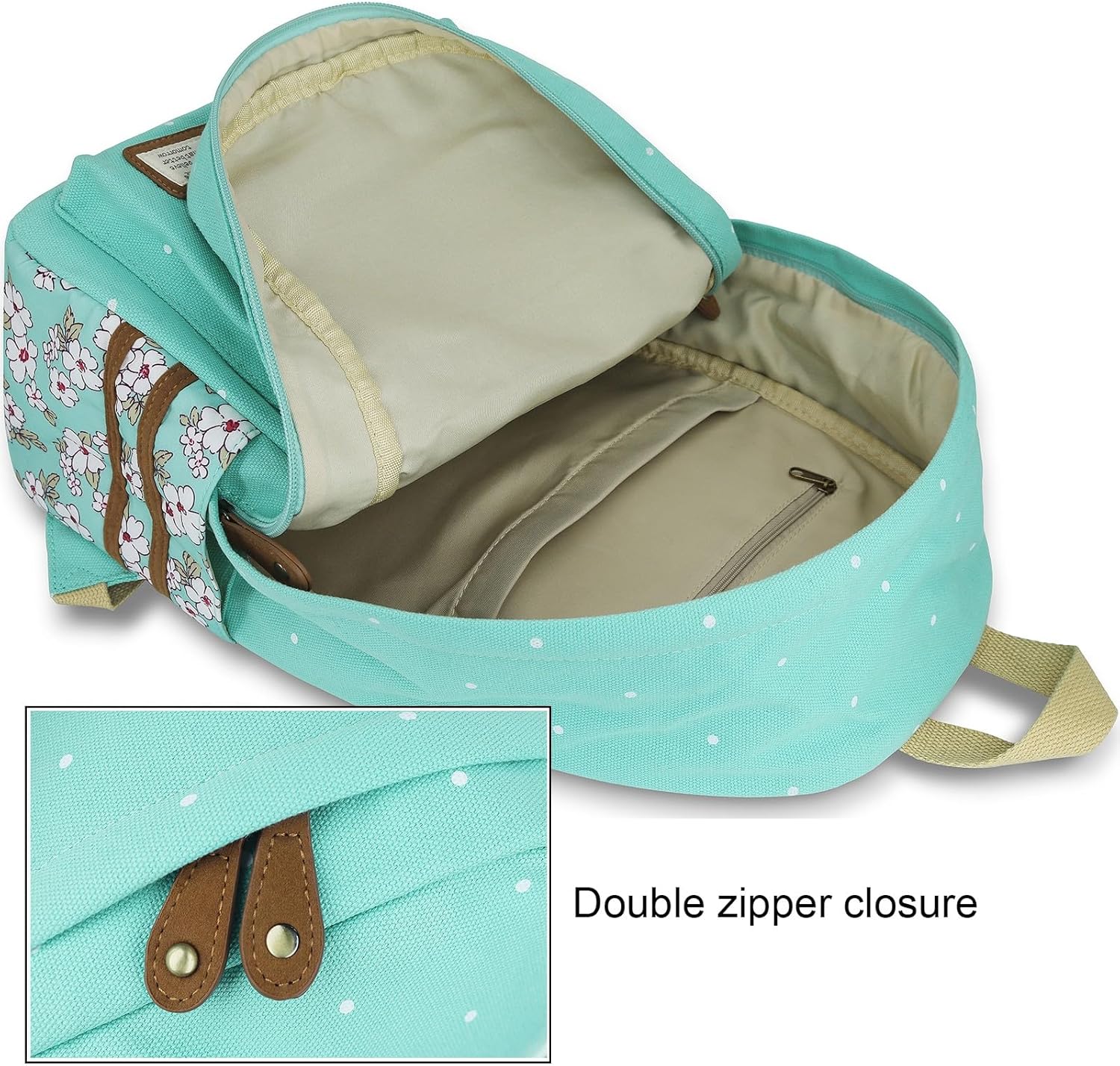 Sac à dos One Piece Roffatide 16 L en toile avec logo lumineux vert – Image 6
