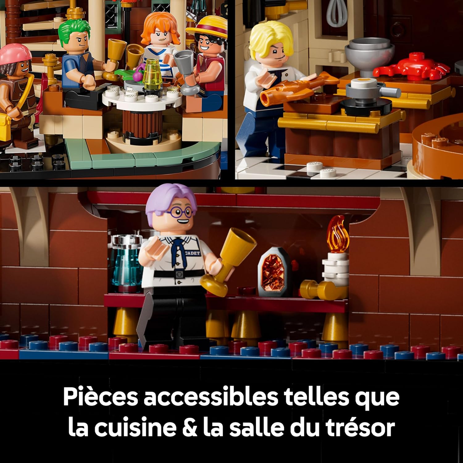 LEGO ONE PIECE Baratie 75640 avec 10 minifigurines dont Luffy – Image 4