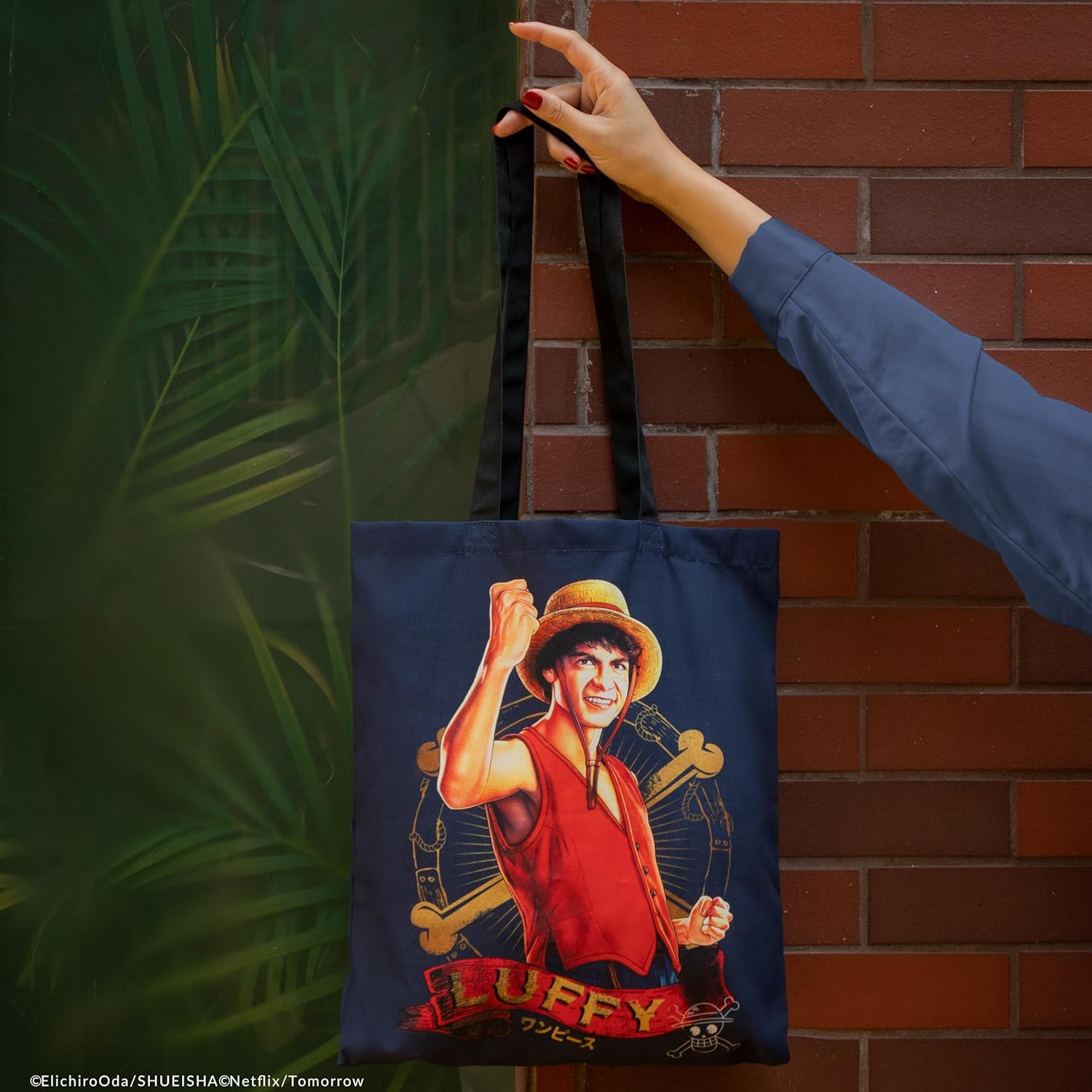 Tote bag One Piece Luffy 42 x 38 cm – Image 2